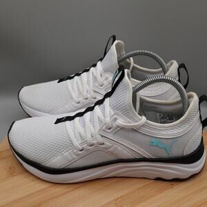 Puma Shoes Womens Size 10 Softride Sophia White Running Sneakers 194355-03 Flaw